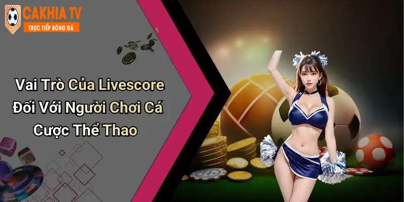 Vai Trò Của Livescore Đối Với Người Chơi Cá Cược Thể Thao