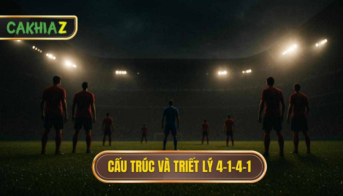 Khái quát về Cấu trúc và Triết lý của 4-1-4-1