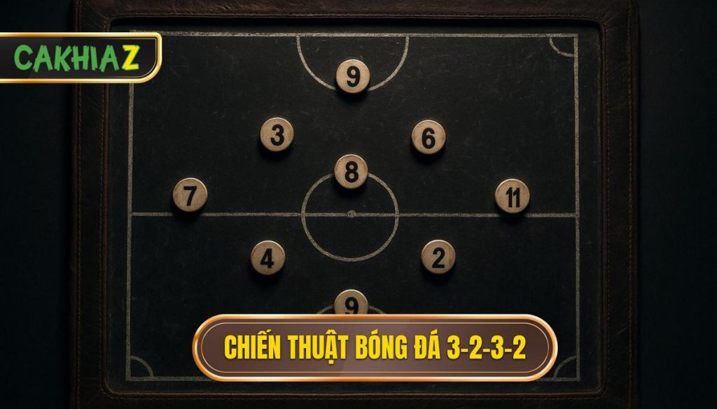 Chiến thuật bóng đá 3-2-3-2