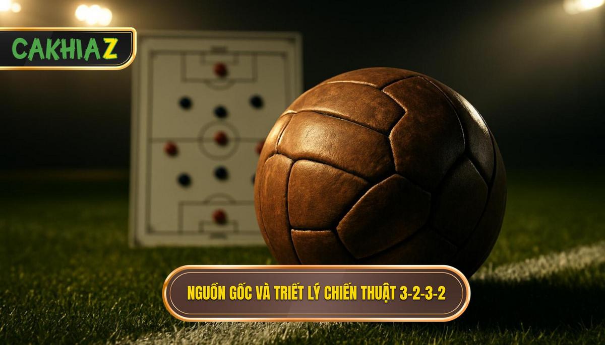 Nguồn gốc và Triết lý cốt lõi của Chiến thuật 3-2-3-2