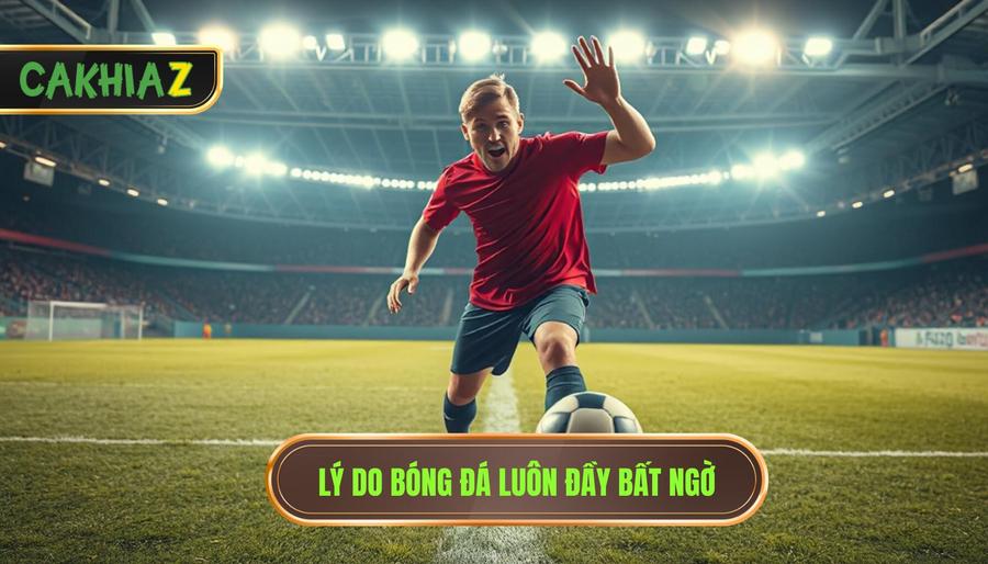 Lý do bóng đá luôn đầy bất ngờ