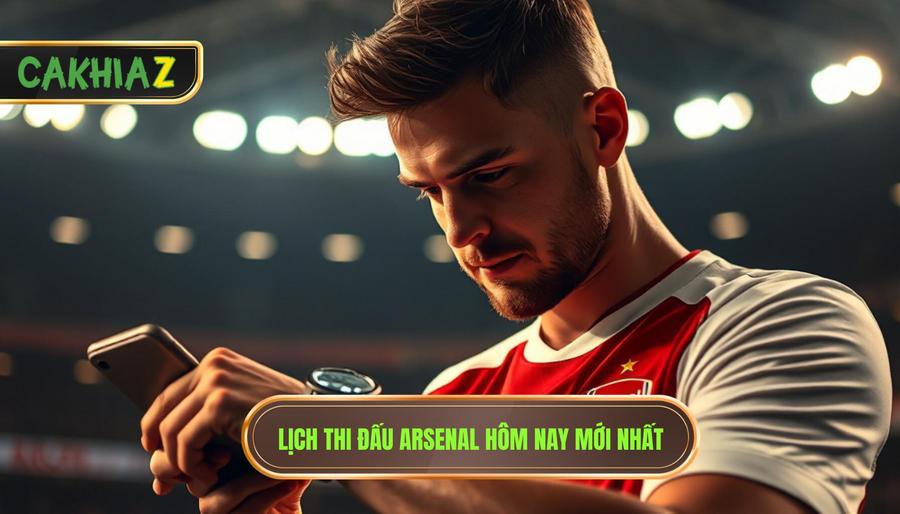 1. Lịch thi đấu Arsenal hôm nay mới nhất